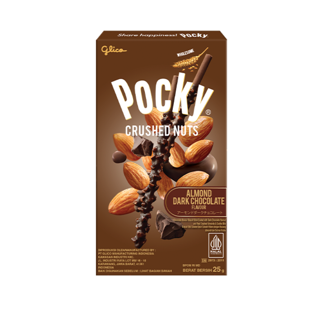 Pocky Almond Dark Chocolate 10 x 25g