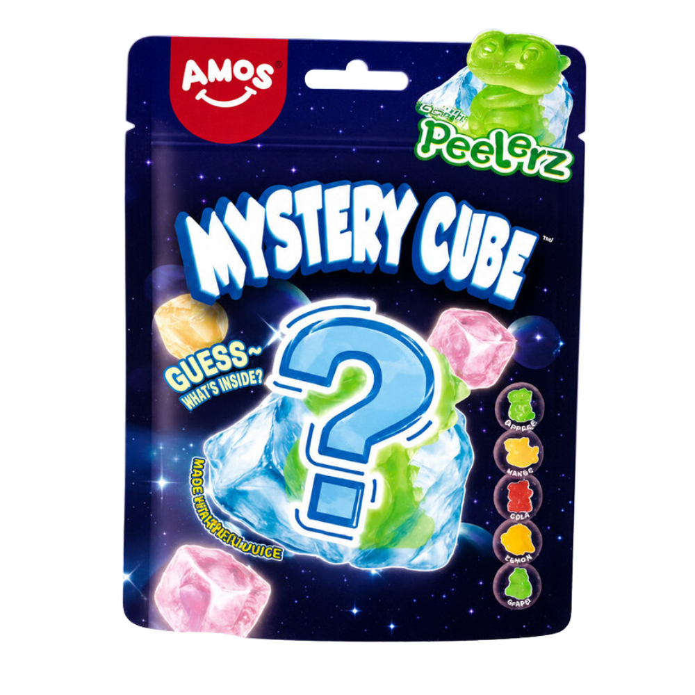 Amos Peelerz Gummy Mystery Cube 24 x 65g