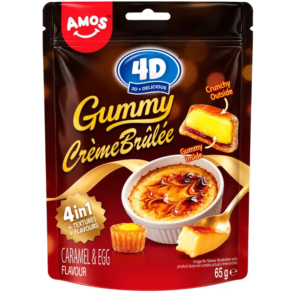 Amos 4D Gummy Burn Cream 24 x 65g
