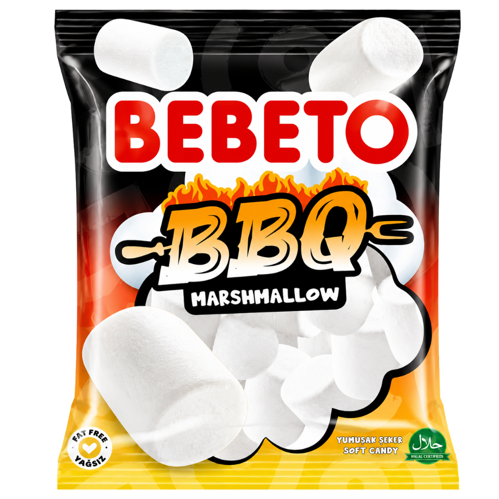 Bebeto BBQ Marshmallow 24 x 250g