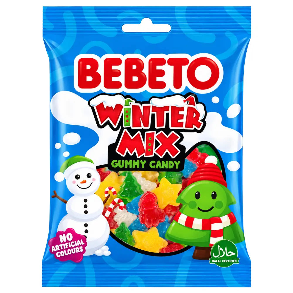 Bebeto Winter Mix Gummy 12 x 80g