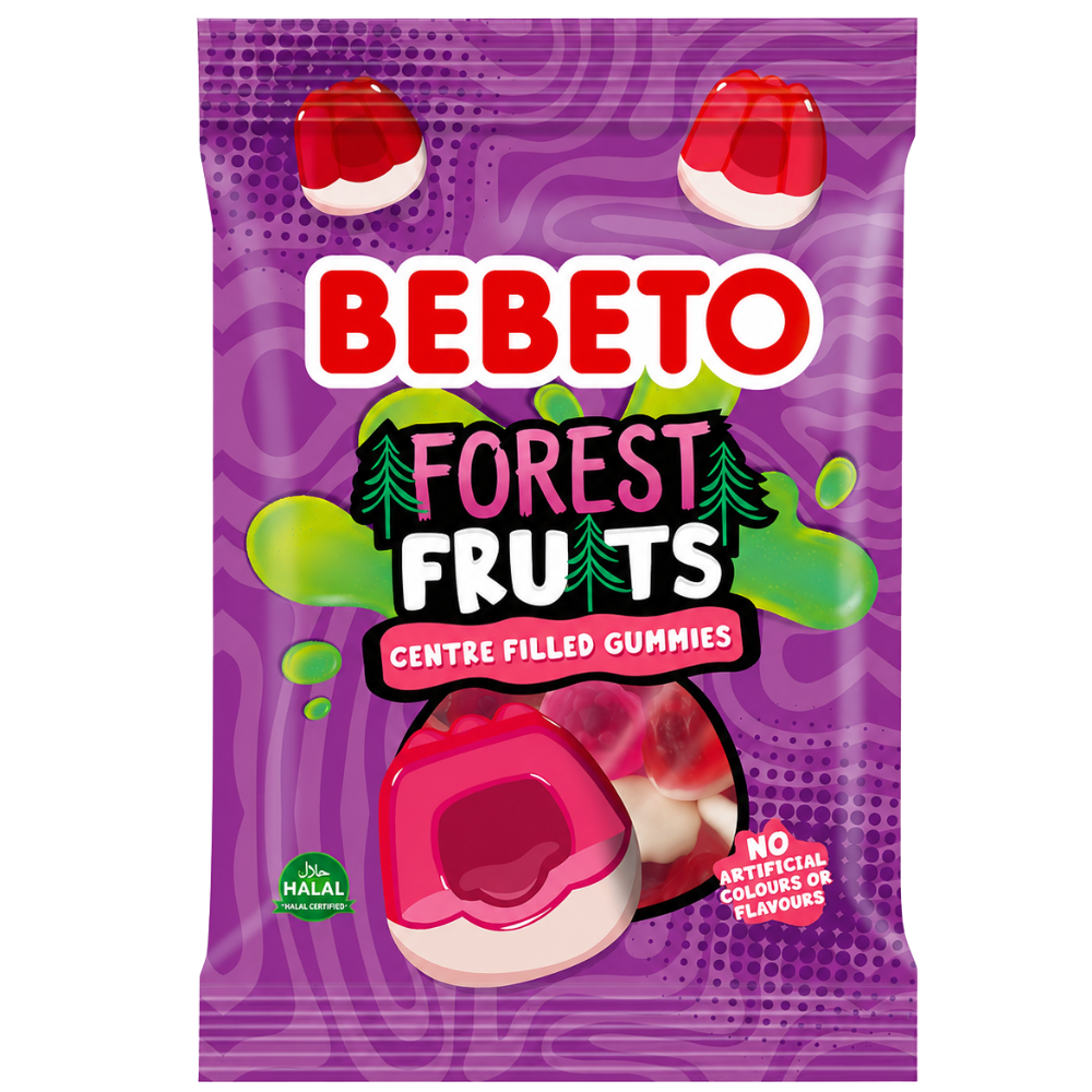 Bebeto Jelly Forest Fruits 10 x 130g