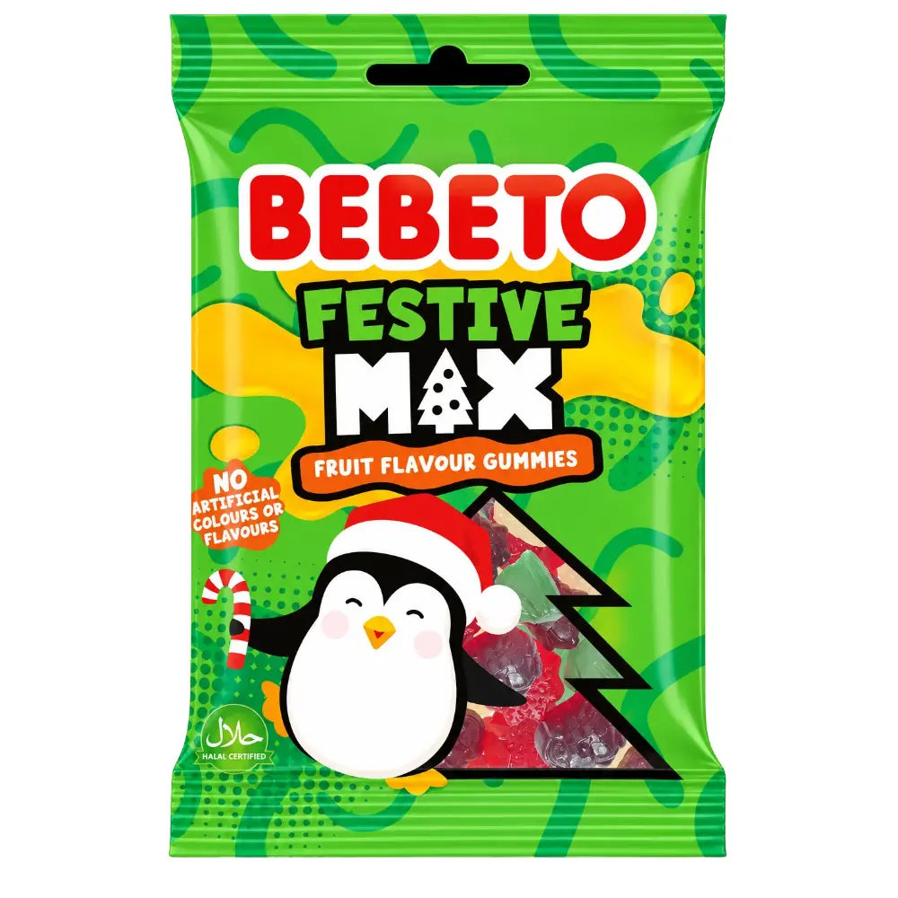 Bebeto Festive Mix Fruit Flavour Gummy 10 x 150g