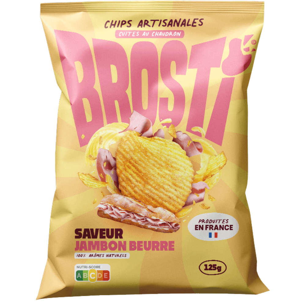 Brosti Jambon Beurre 10 x 125g