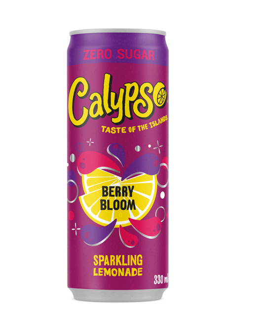 Calypso Sparkling Lemonade Berry Bloom Zero Sugar 12 x 330ml