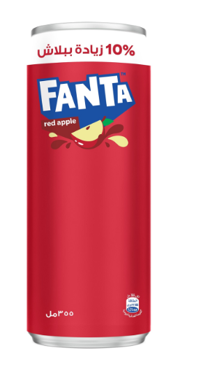 Fanta Red Apple Can Egypt 24 x 355ml
