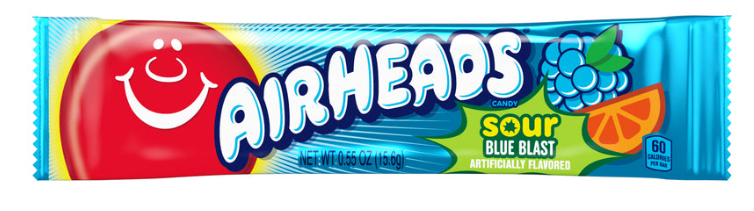 Air Heads Sour Blue Blast 36 x 16g
