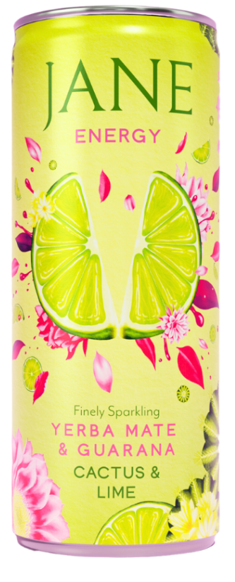 Jane Energy Yerba Mate & Guarana 24 x 250ml