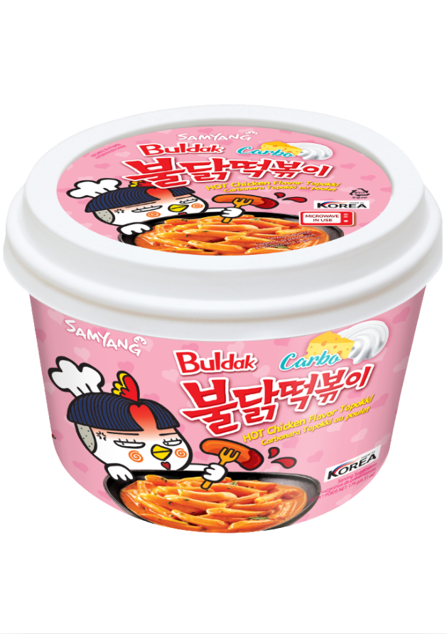 Samyang Buldak Tteokbokki Carbo Cup 16 x 179g