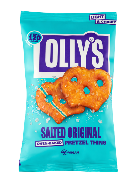 Olly's Pretzel Thins Salted Original 7 x 140g
