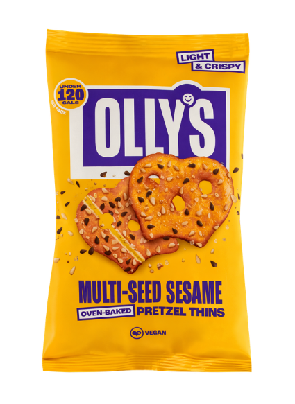 Olly's Pretzel Thins Multi Seed & Sesam 10 x 35g