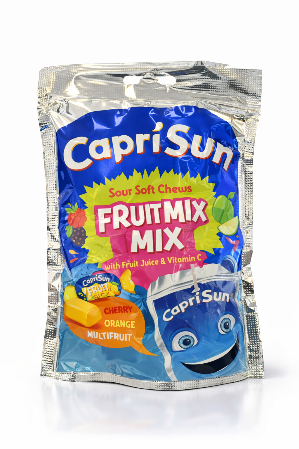 Capri Sun Sour Soft Chews Fruit Mix Cherry Orange and Multifruit 12 x 147g