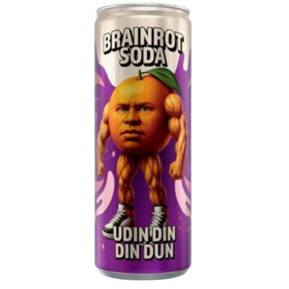 Brainrot Soda Udin Din Din Dun 24 x 250ml