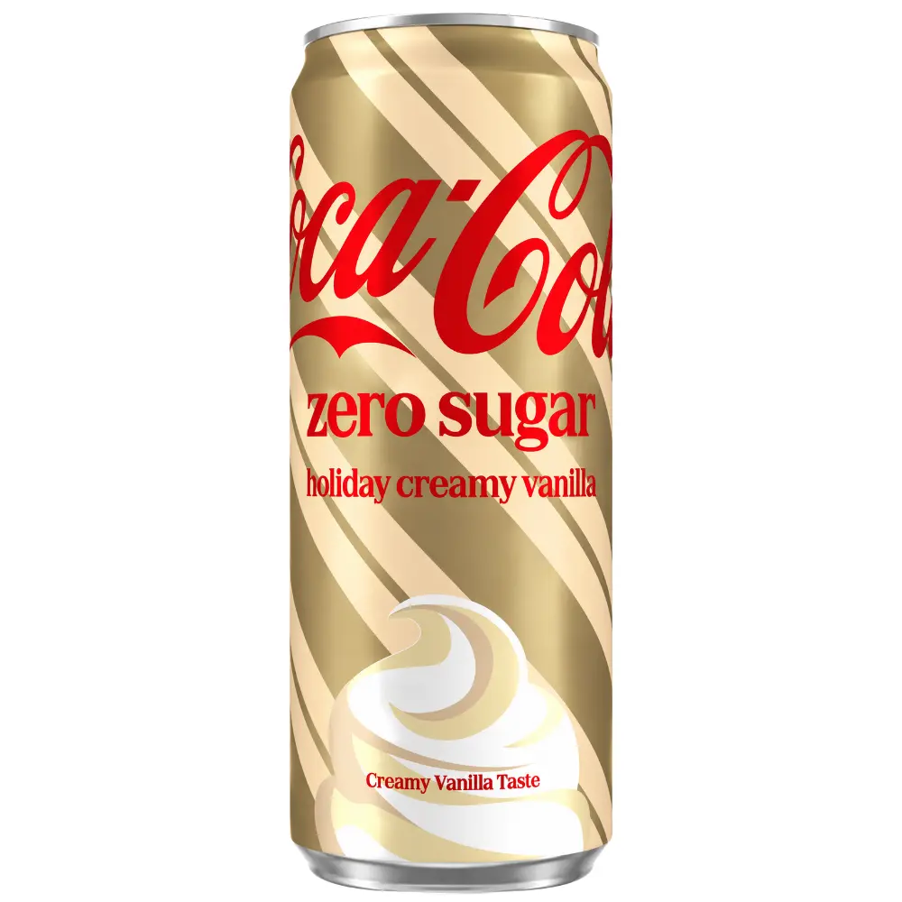 Coca Cola Zero Holiday Creamy Vanilla 20 x 330ml