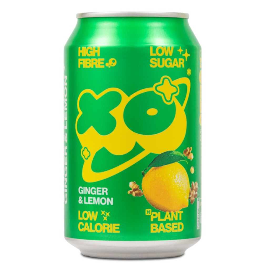 Xoxo Soda Ginger & Lemon 12 x 330ml
