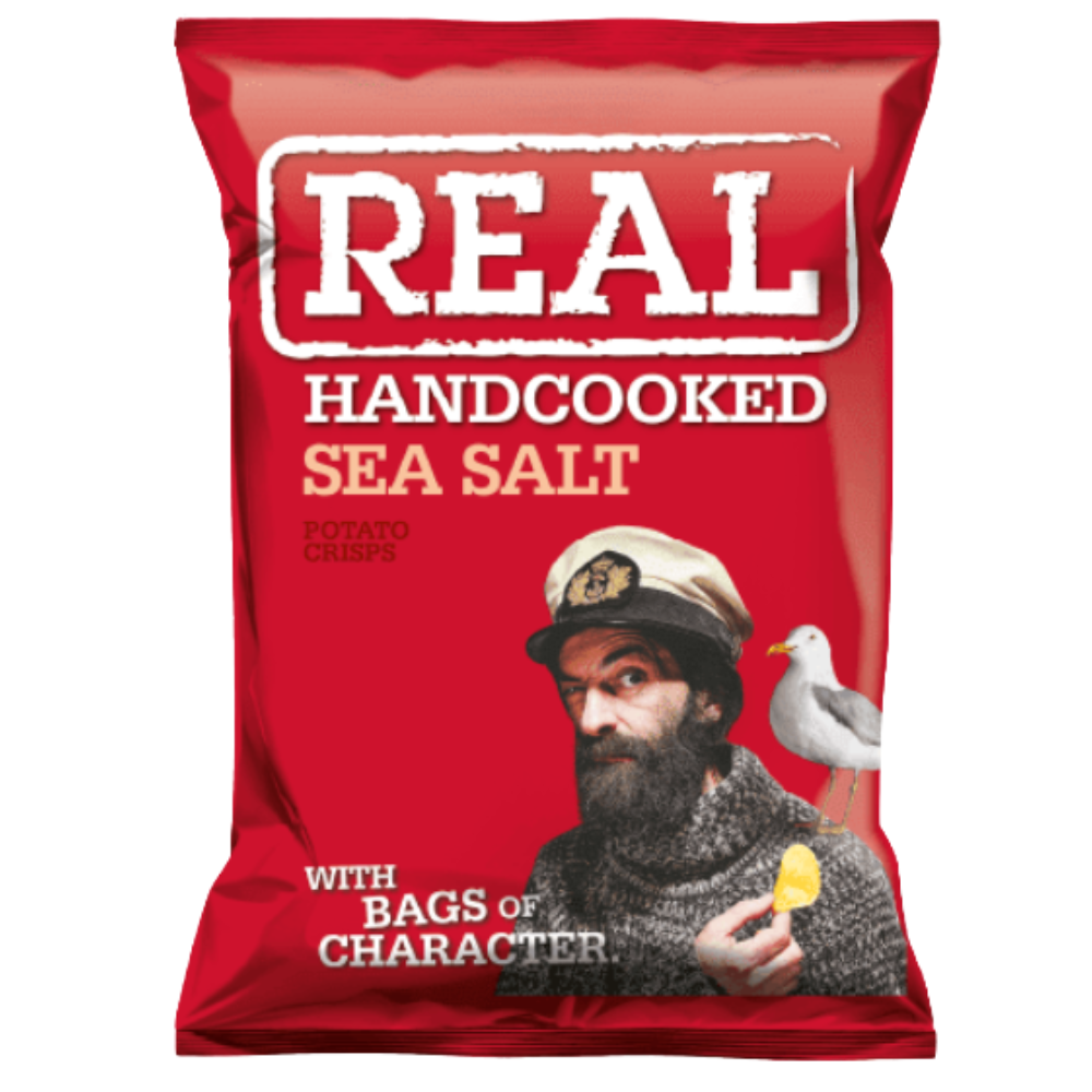 Real Crisp Sea Salt 10 x 150g DDM 2026-11