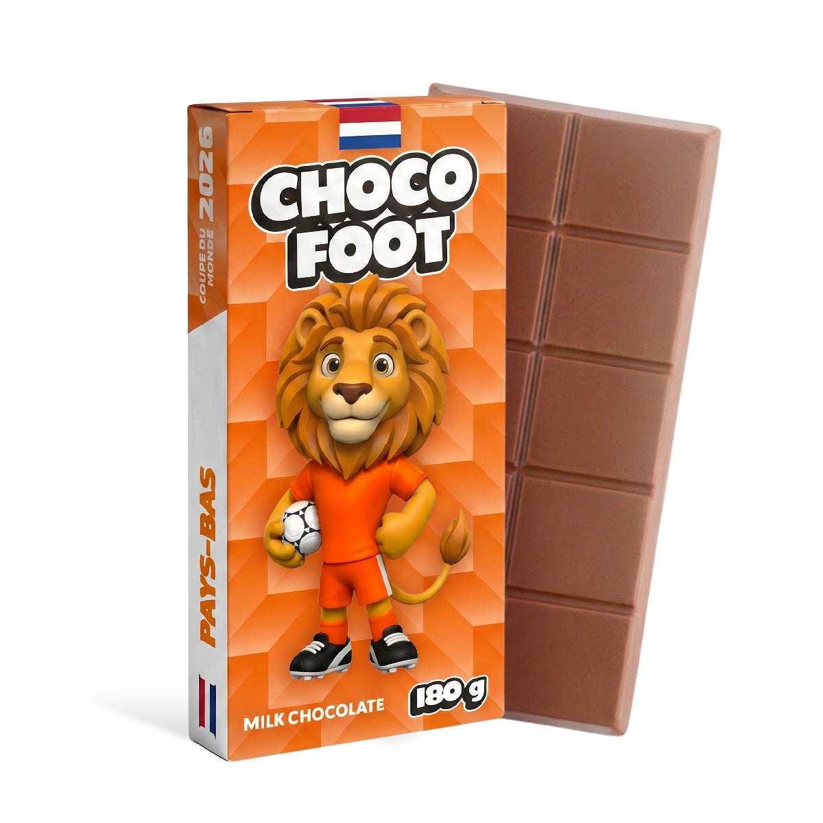 Choco Voet Nederland Melkchocolade 10 x 180g
