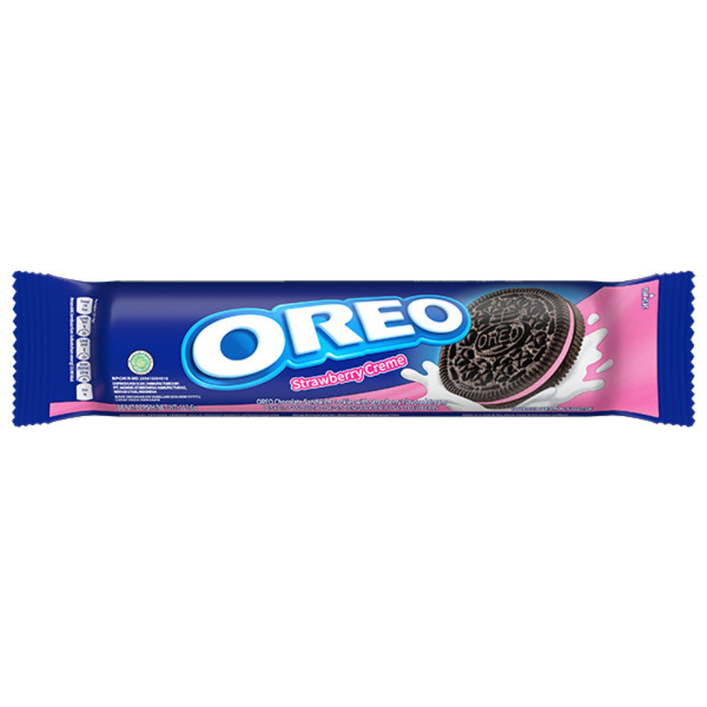 Oreo Cookies Strawberry Cream 24 x 119.6g