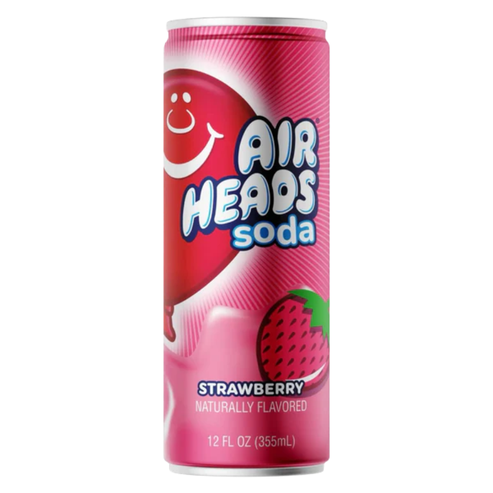 Airheads Soda Strawberry 12 x 330ml