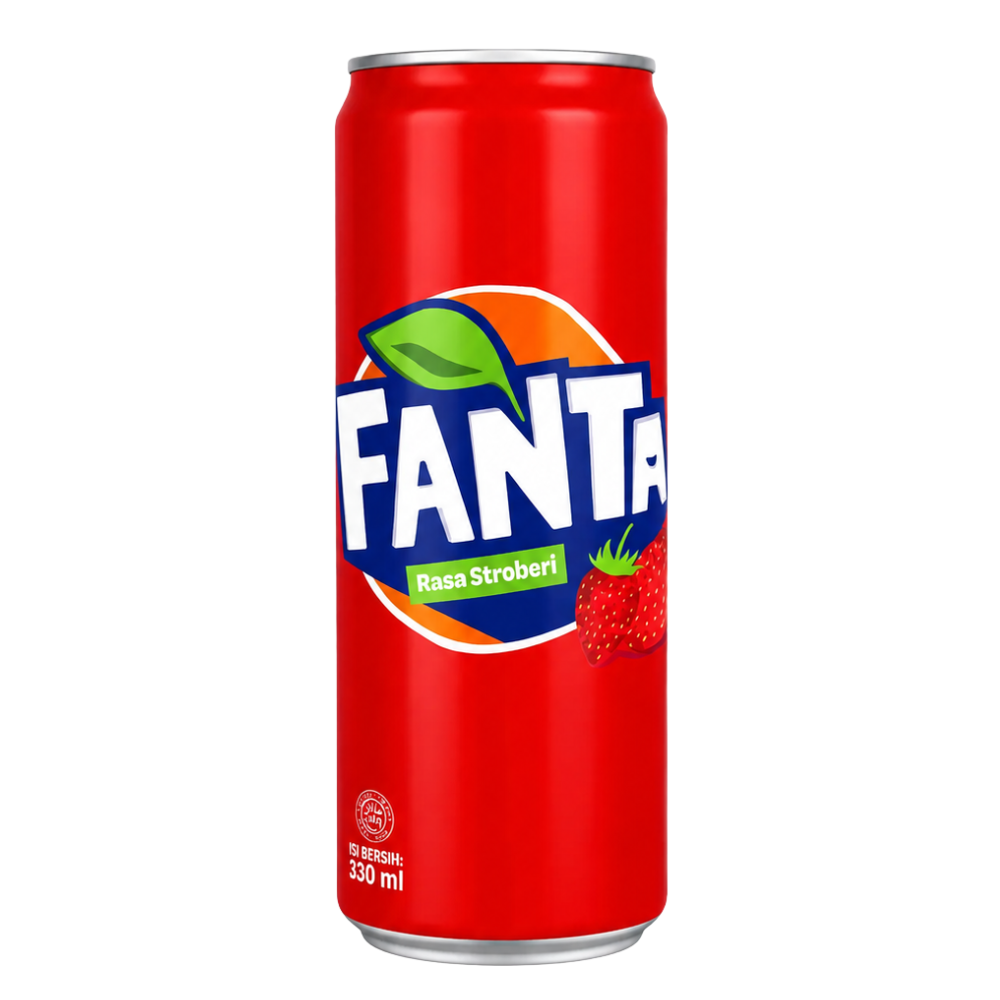 Fanta Indonesia Strawberry Big 24 x 330ml