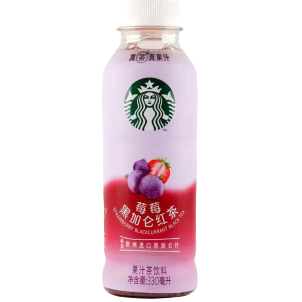 Starbucks Strawberry Blackcurrant Black Tea 15 x 330ml DDM 2025-10
