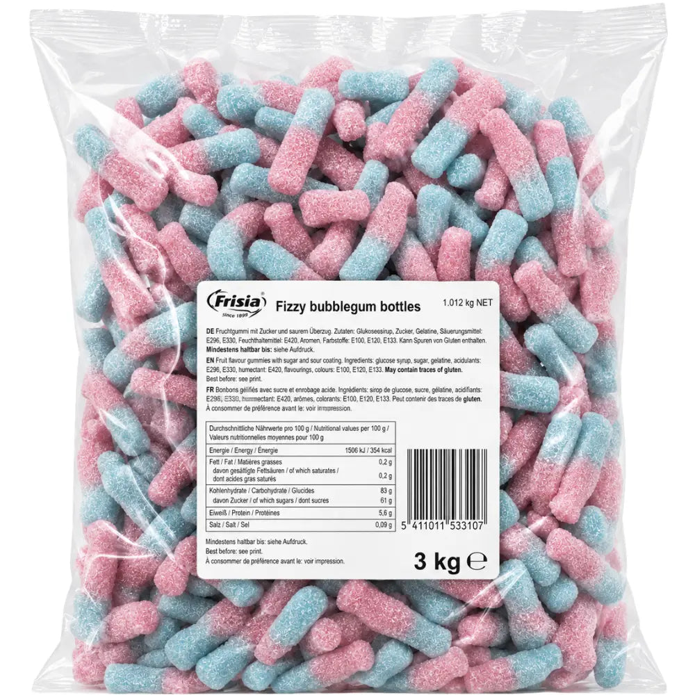Frisia Fizzy Bubblugum Bottle 1 x 3kg