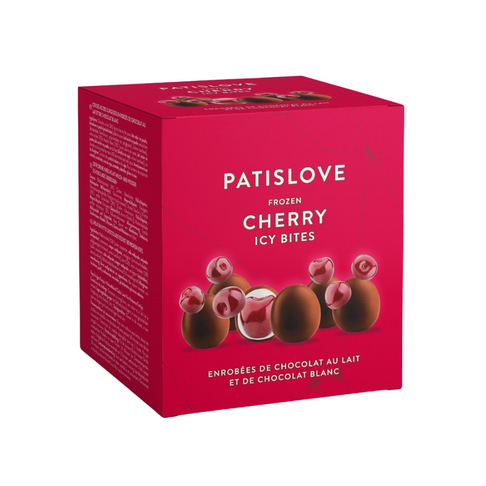 Patislove Frozen Milk & White Chocolate Cherry 12 x 130g