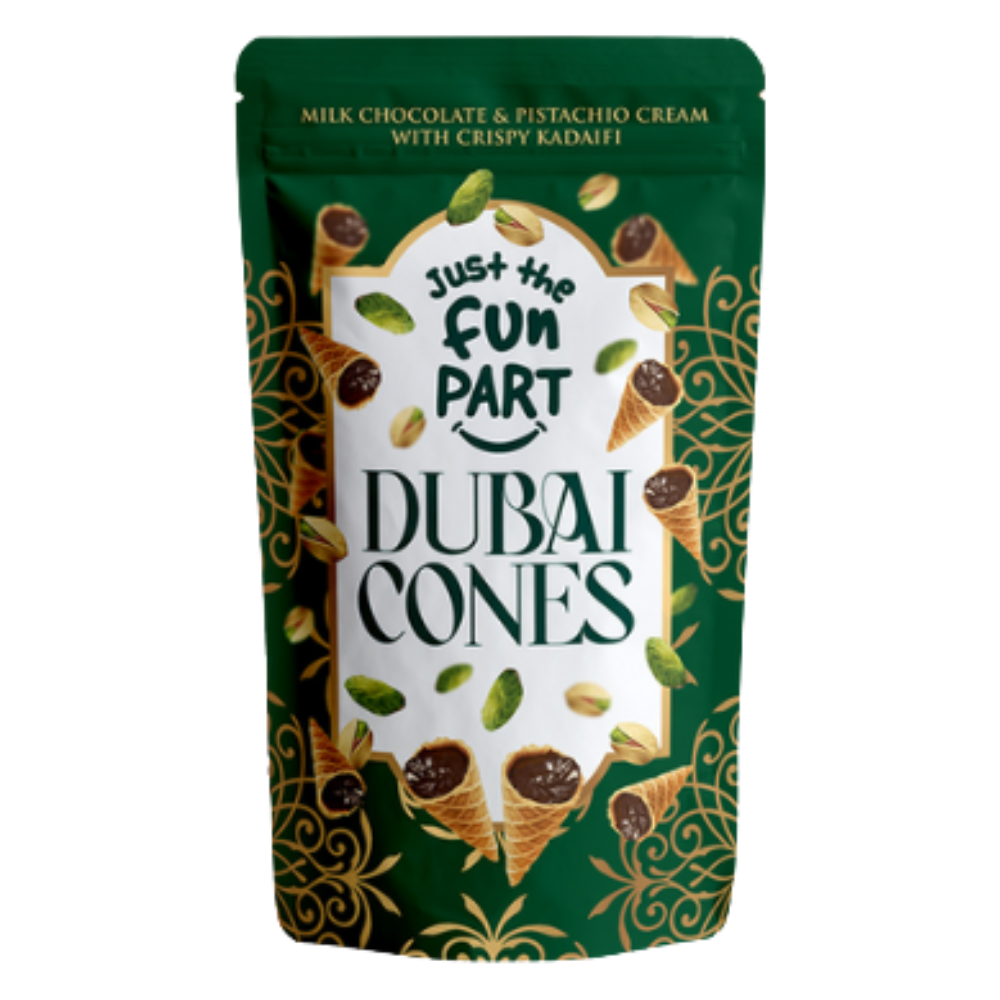 Just The Fun Part Milk Chocolate & Pistachio Cream With Crispy Kadaifi 6 x 120g
