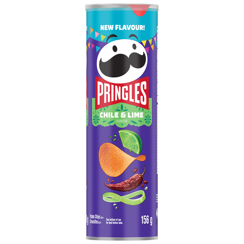 Pringles Chile & Lime 14 x 156g DDM 2026-10