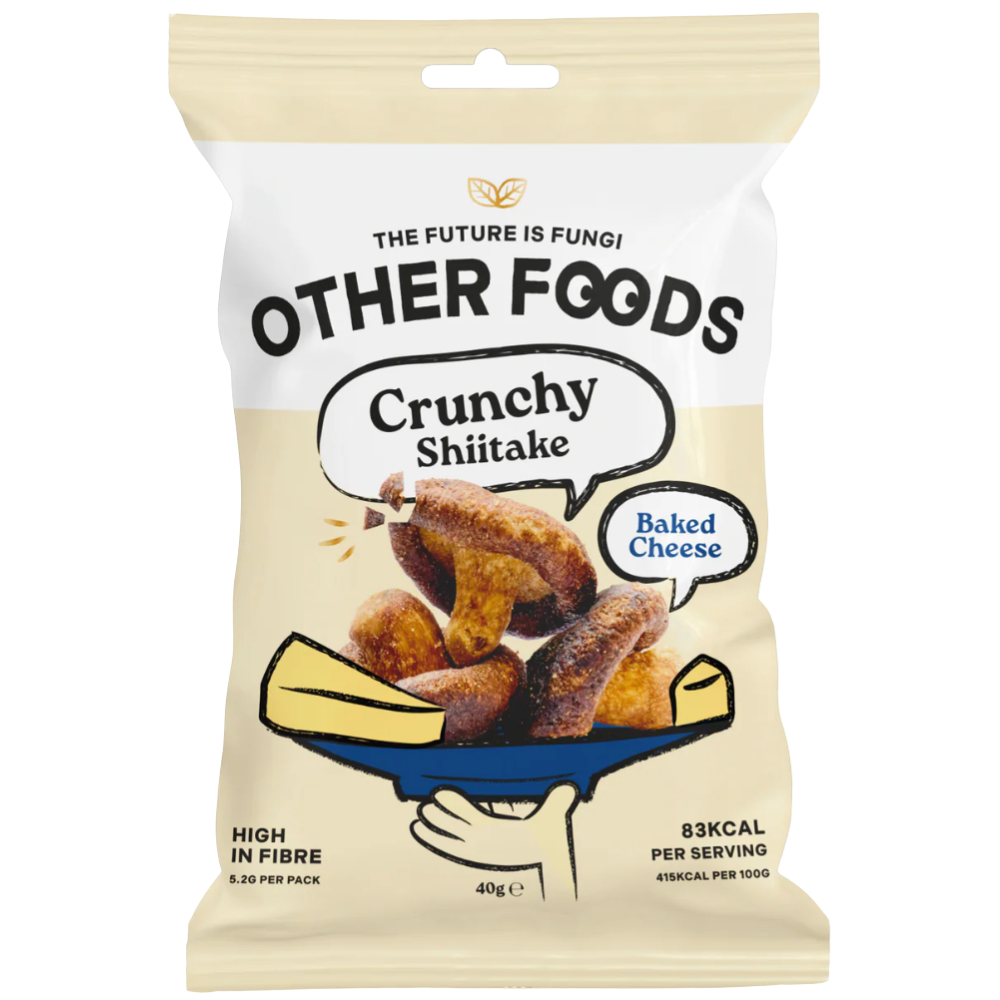 Other foods Crunchy Shiitake Baked Cheese 8 x 40g DDM 2026-09