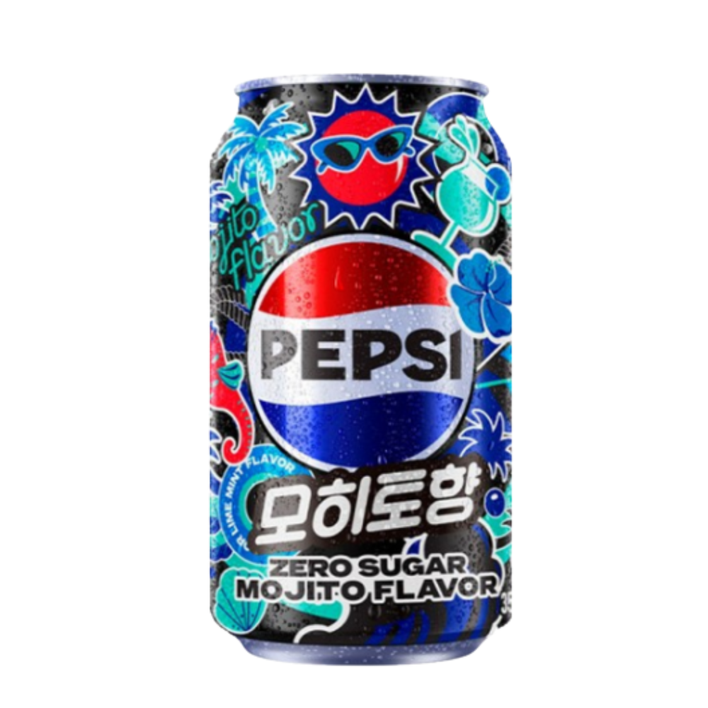 Lotte Chilsung Pepsi Zero Sugar Mojito Flavor 24 x 355ml