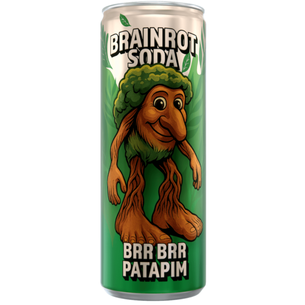 Brainrot Soda Brr Brr Patapim 24 x 250ml
