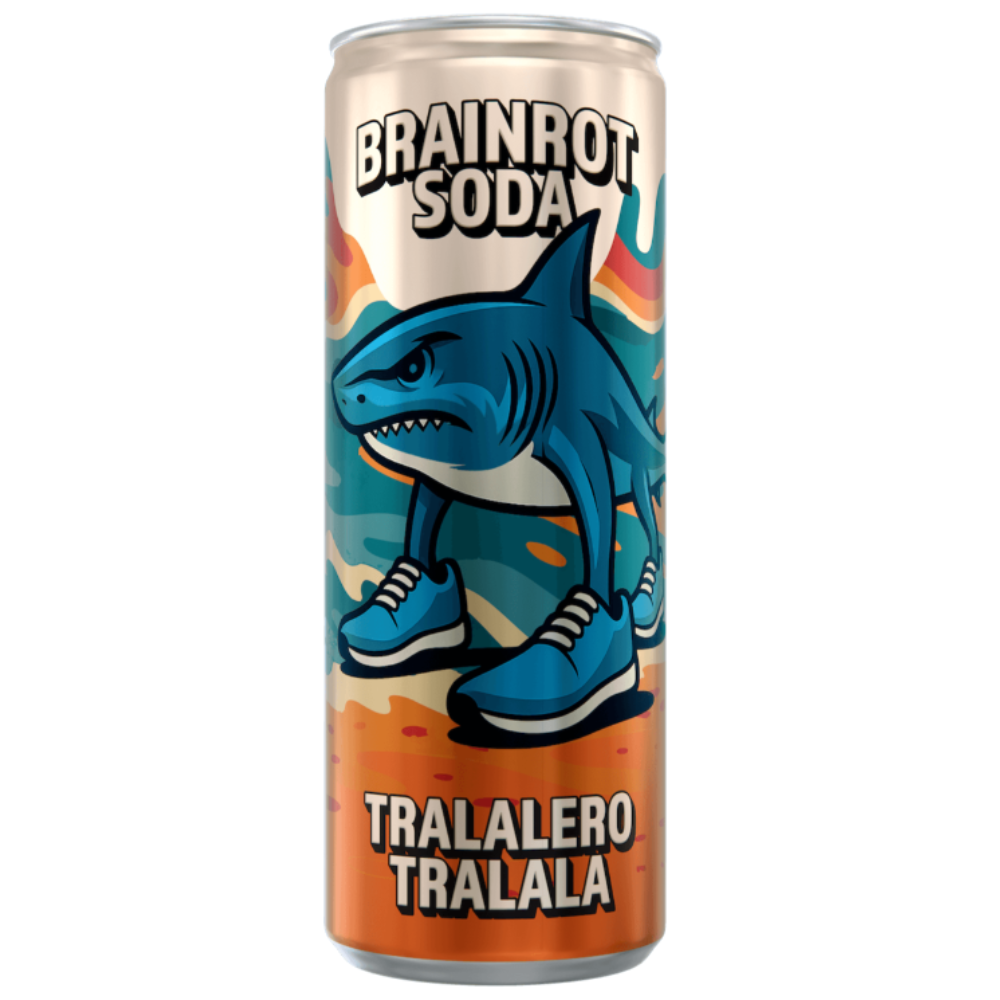 Brainrot Soda Tralalero Tralalala 24 x 250ml