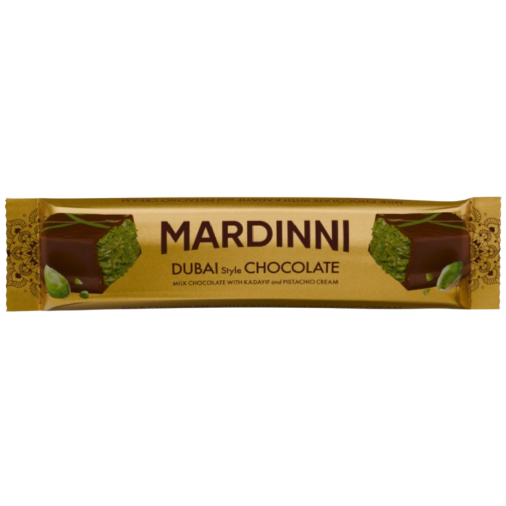 Mardinni Dubai Chocolate With Kunafa & Pistachio Cream 24 x 35g