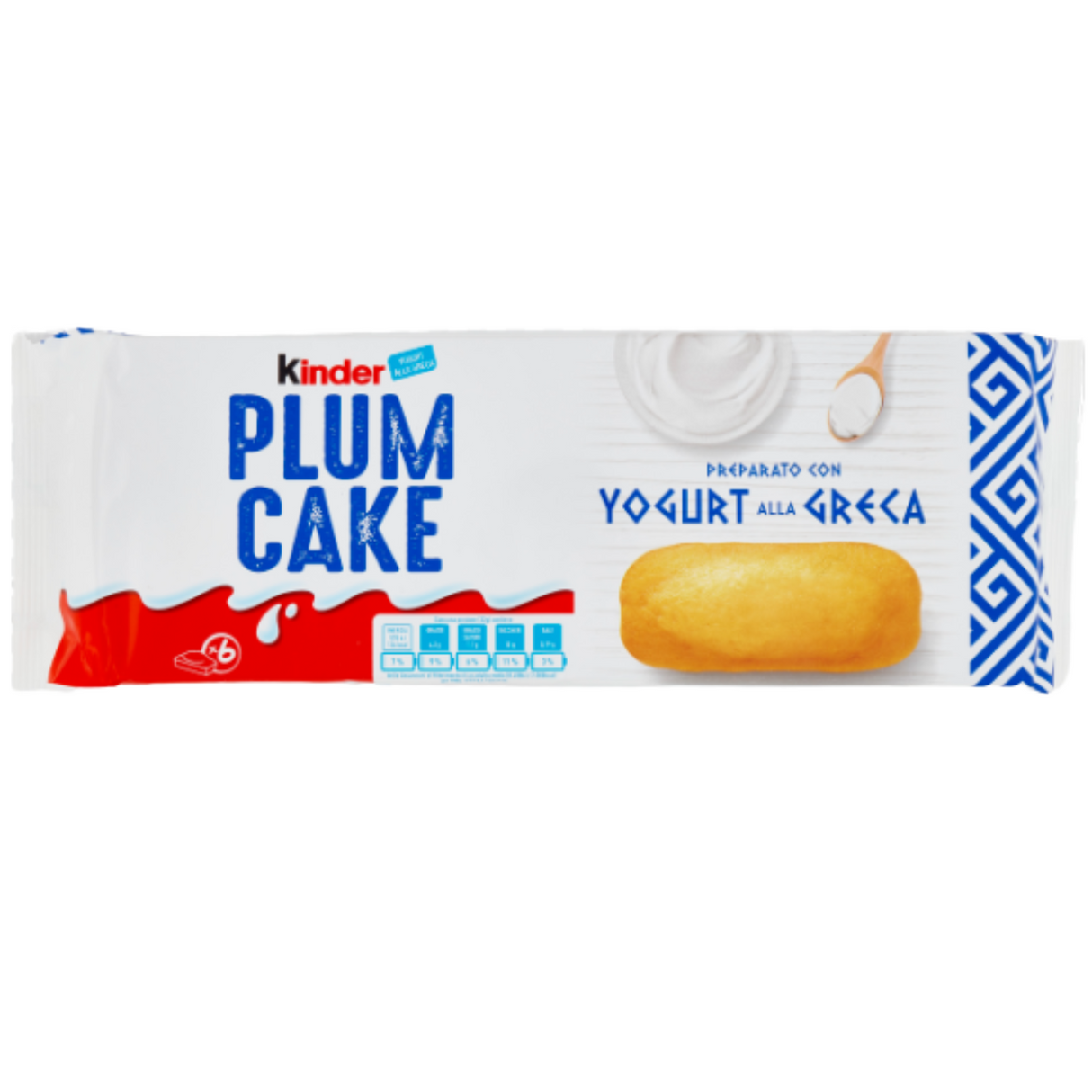 Kinder Plumcake Yogurt 15 x  192g