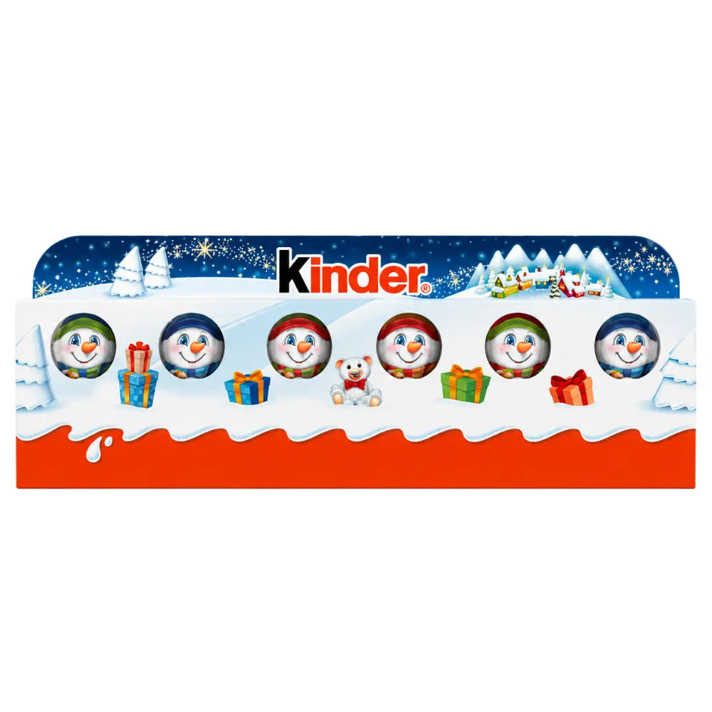Kinder Mini Christmas Figures 6 x 15g