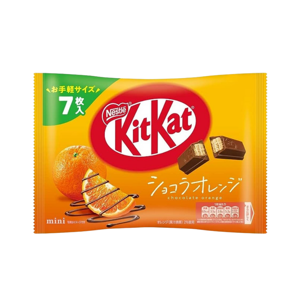 Kit Kat Mini Chocolate Orange 7 Pieces 24 x 90g