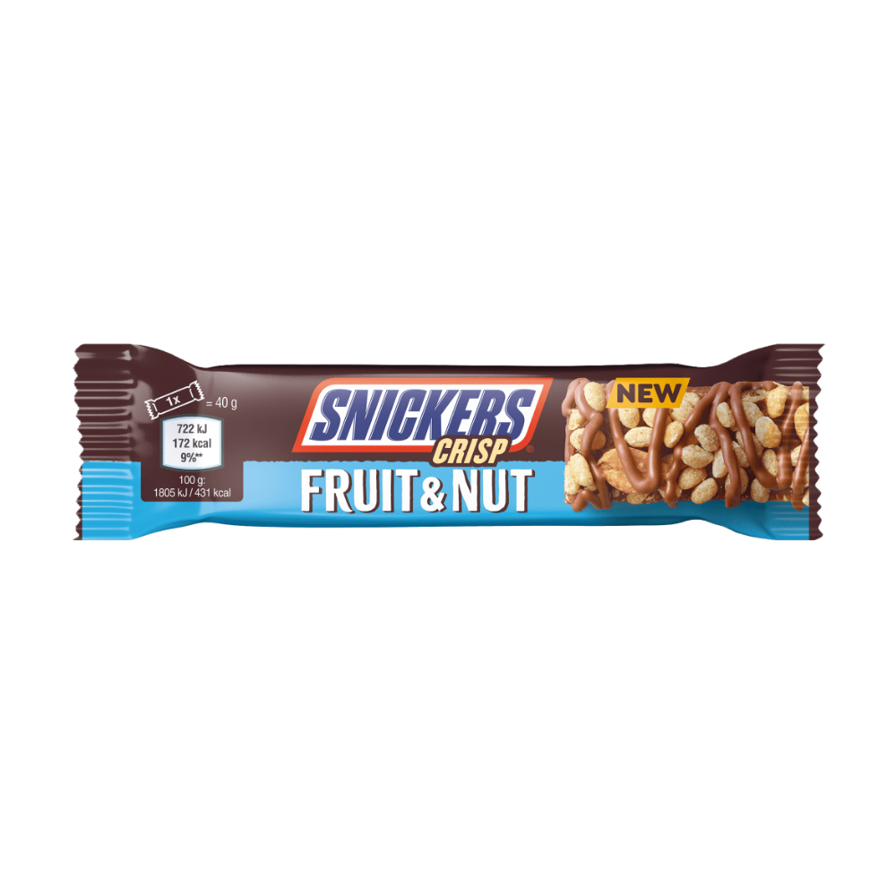 Snickers Bar Crisp Triple Treat 18 x 40g