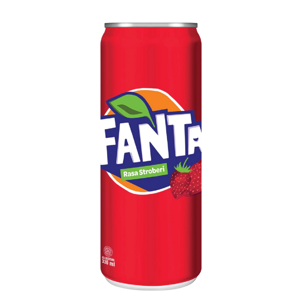 Fanta Strawberry Slim Can 24 x 250ml DDM 2025-11
