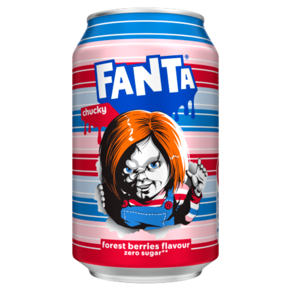 Fanta Chucky Forest Berries Zero Sugar 24 x 330ml