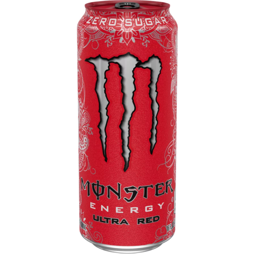 Monster Ultra Red Can 24 x 500ml