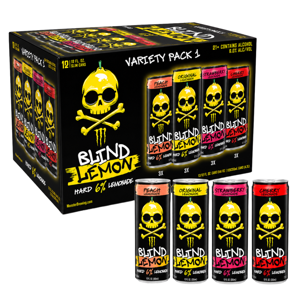 Monster Blind Lemonade Variety Pack 12 x 355ml 6%