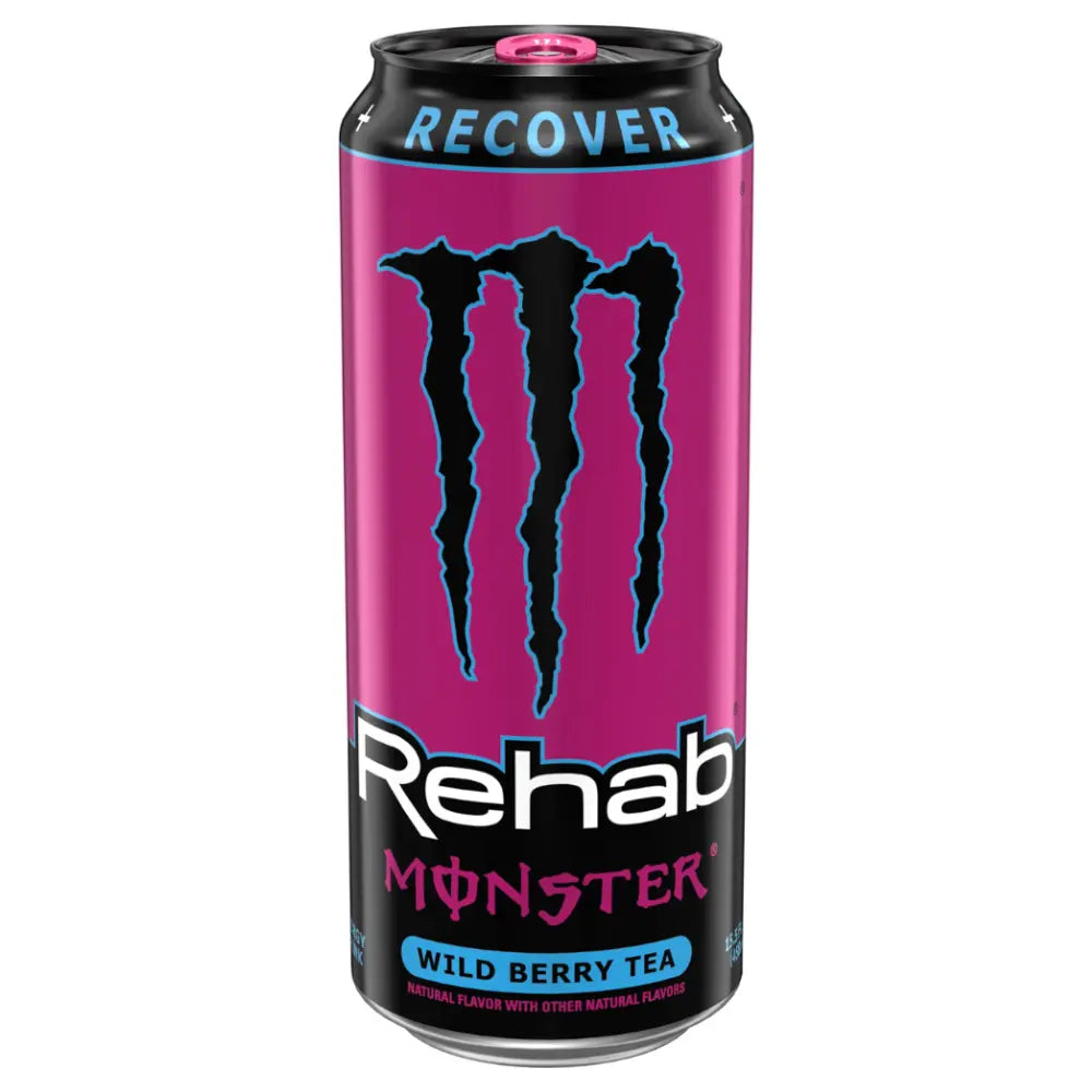 Monster Rehab Wild Berry Tea 12 x 500ml