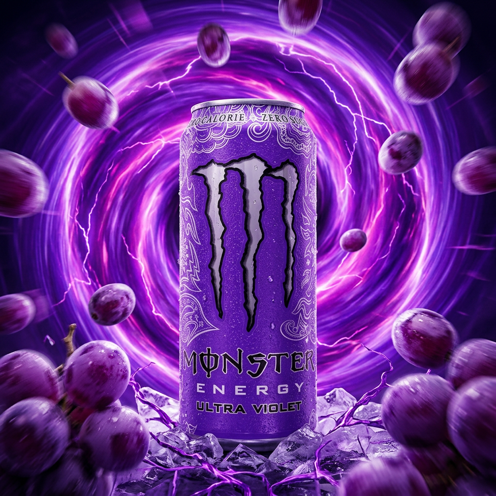 Monster Ultra Violet Zero Sugar 12 x 500ml