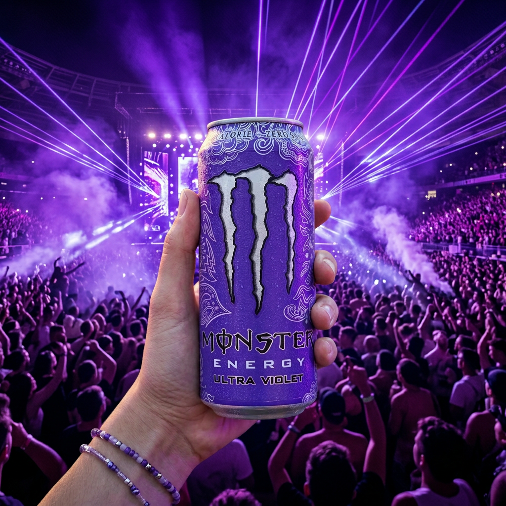Monster Ultra Violet Zero Sugar 12 x 500ml