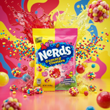 Wonka Nerds Gummy Clusters Snoep Kersenlimonade 12 x 85g