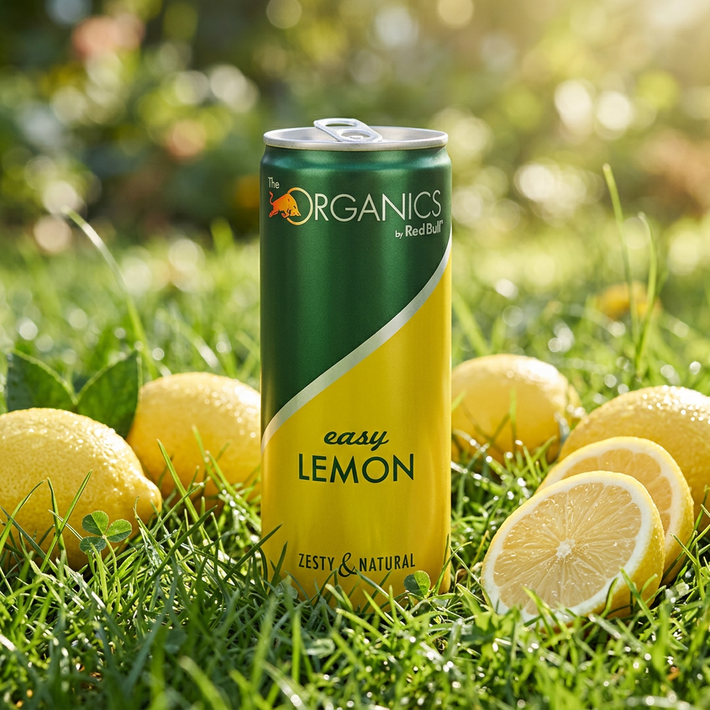 Red Bull Organics Easy Lemon 24 x 330ml