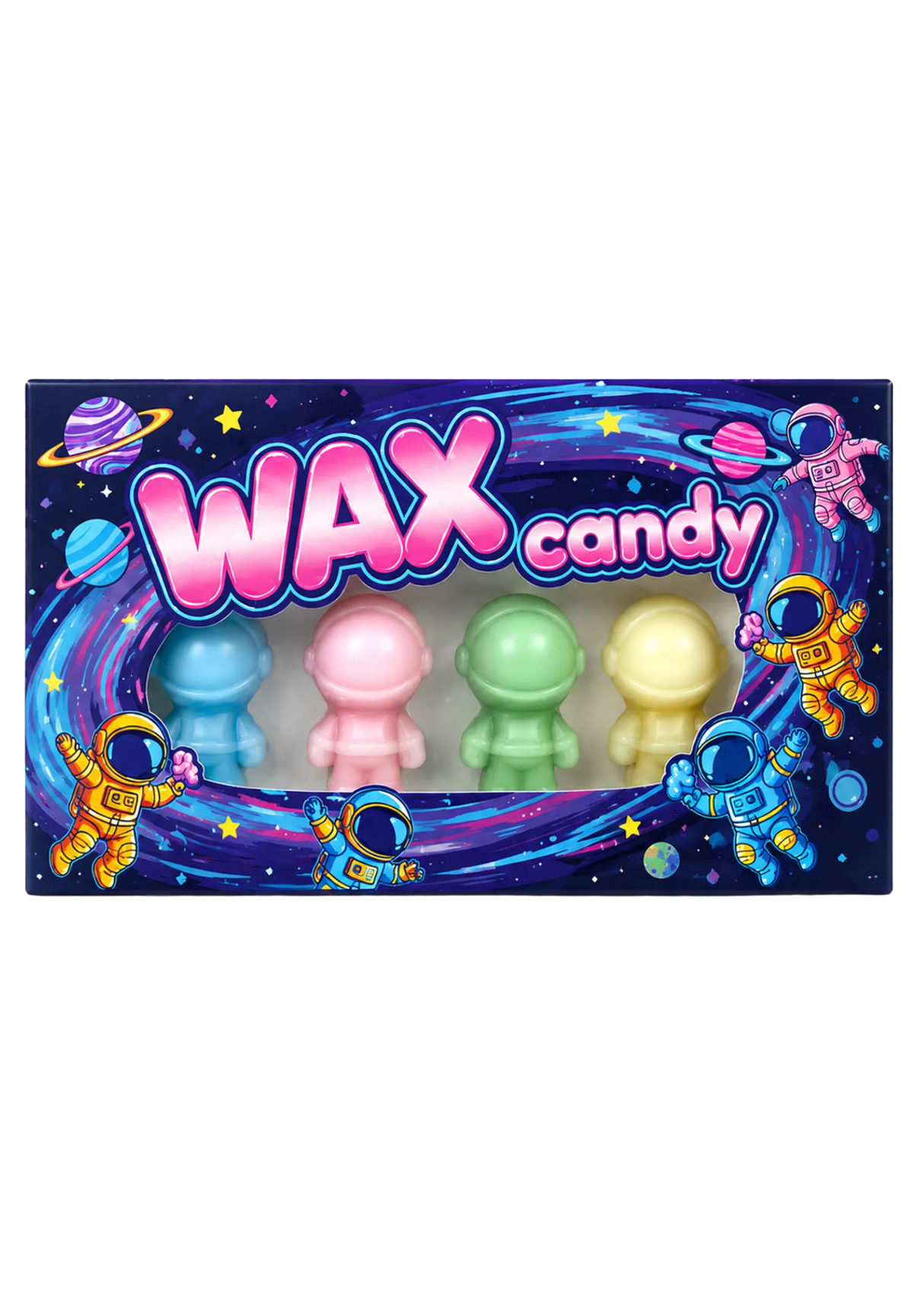 Nubbee Astronauts Wax Candy 12 x 40g