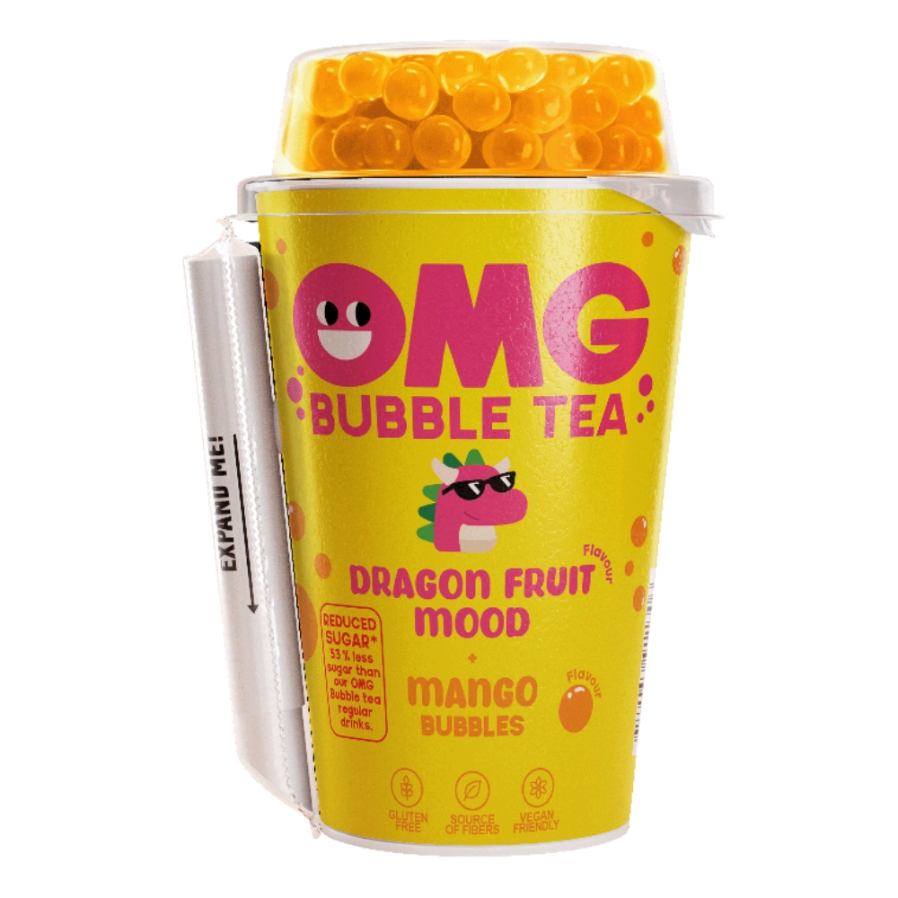 OMG Bubble Tea Dragon Fruit Mango 10 x 265ml