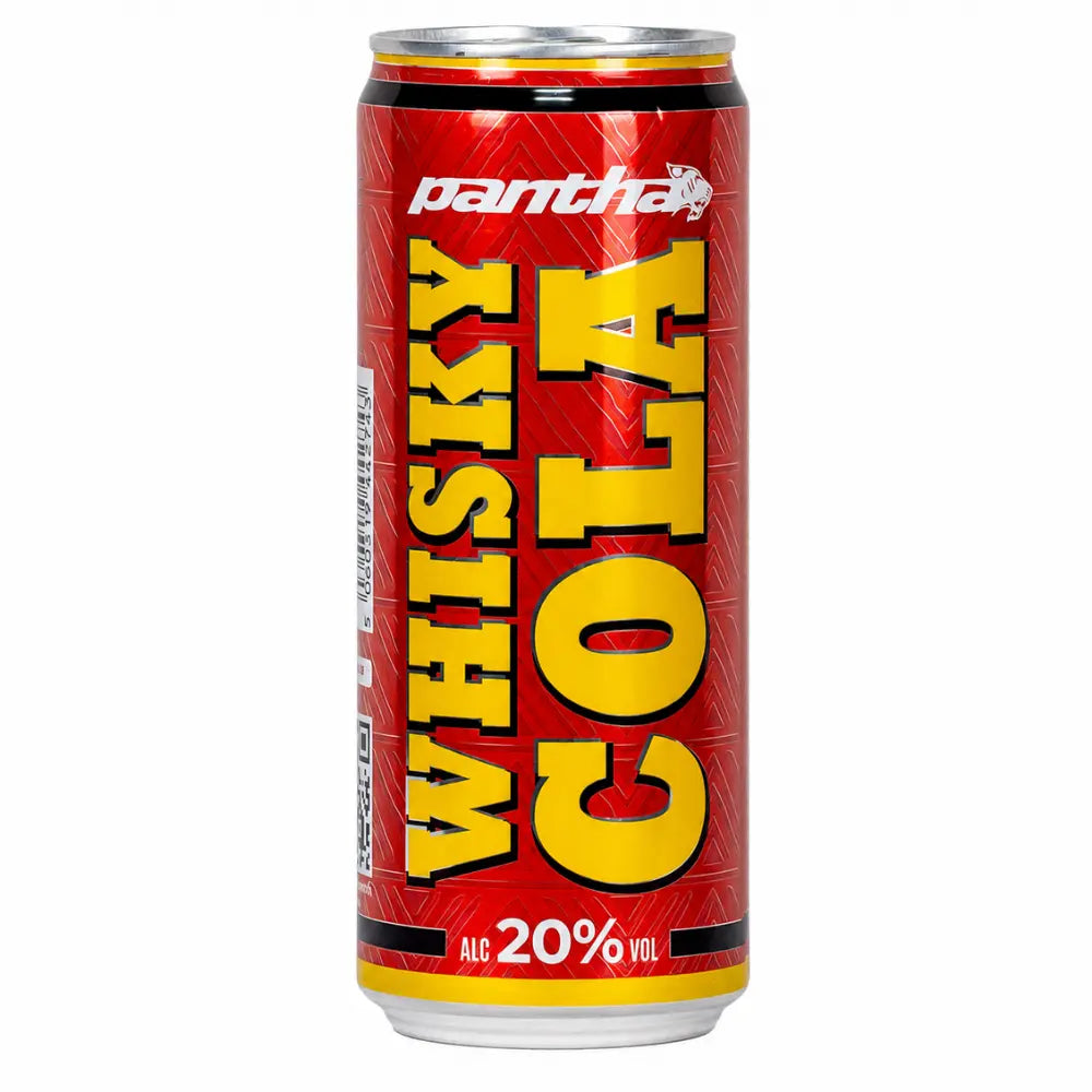 Pantha Whisky Cola 20% Alcohol 24 x 330ml